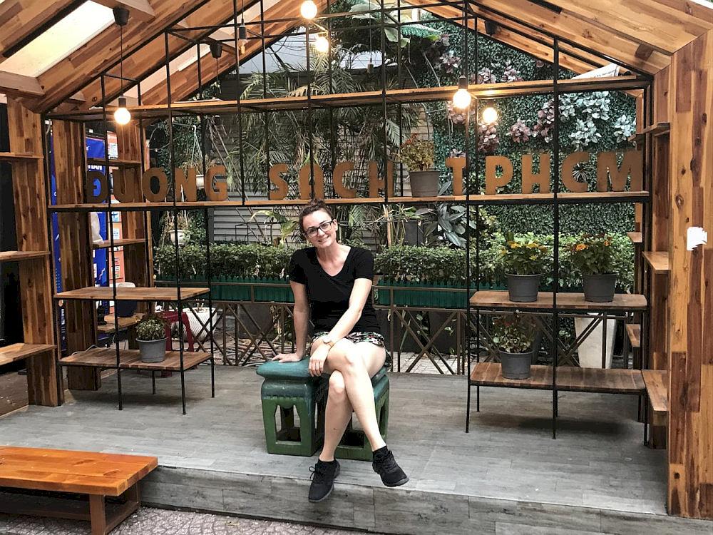 The charmingly arranged book stalls offer the perfect backdrop for memorable photos